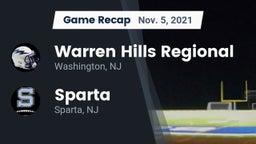 Recap: Warren Hills Regional  vs. Sparta  2021
