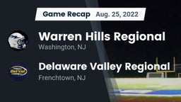 Recap: Warren Hills Regional  vs. Delaware Valley Regional  2022