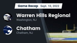 Recap: Warren Hills Regional  vs. Chatham  2022
