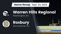 Recap: Warren Hills Regional  vs. Roxbury  2022