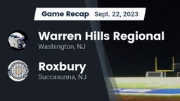 Recap: Warren Hills Regional  vs. Roxbury  2023