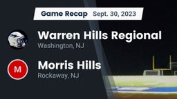 Recap: Warren Hills Regional  vs. Morris Hills  2023