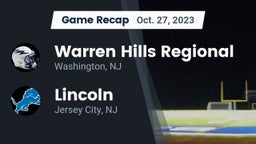 Recap: Warren Hills Regional  vs. Lincoln  2023