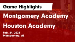Montgomery Academy  vs Houston Academy  Game Highlights - Feb. 24, 2022