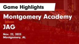 Montgomery Academy  vs JAG  Game Highlights - Nov. 22, 2023