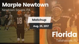 Matchup: Marple Newtown vs. Florida  2017