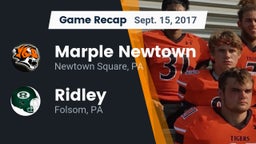 Recap: Marple Newtown  vs. Ridley  2017