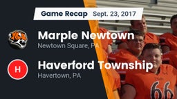 Recap: Marple Newtown  vs. Haverford Township  2017