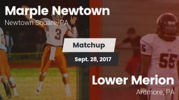 Matchup: Marple Newtown vs. Lower Merion  2017