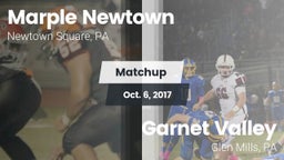 Matchup: Marple Newtown vs. Garnet Valley  2017