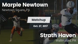 Matchup: Marple Newtown vs. Strath Haven  2017