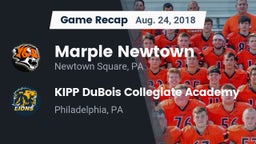 Recap: Marple Newtown  vs. KIPP DuBois Collegiate Academy  2018