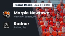 Recap: Marple Newtown  vs. Radnor  2018