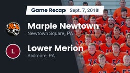 Recap: Marple Newtown  vs. Lower Merion  2018