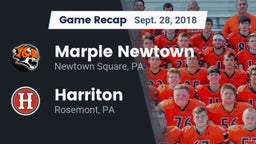 Recap: Marple Newtown  vs. Harriton  2018