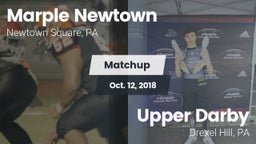 Matchup: Marple Newtown vs. Upper Darby  2018