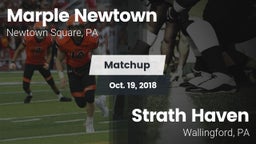 Matchup: Marple Newtown vs. Strath Haven  2018