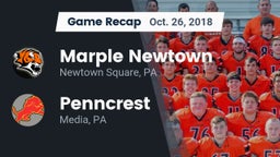 Recap: Marple Newtown  vs. Penncrest  2018