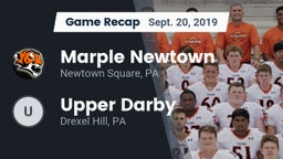 Recap: Marple Newtown  vs. Upper Darby  2019
