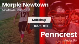 Matchup: Marple Newtown vs. Penncrest  2019