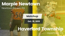 Matchup: Marple Newtown vs. Haverford Township  2019
