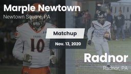 Matchup: Marple Newtown vs. Radnor  2020