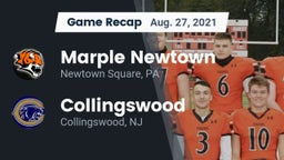 Recap: Marple Newtown  vs. Collingswood  2021