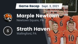 Recap: Marple Newtown  vs. Strath Haven  2021