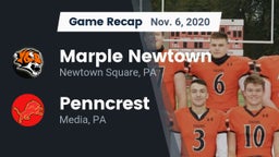 Recap: Marple Newtown  vs. Penncrest  2020