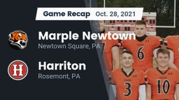 Recap: Marple Newtown  vs. Harriton  2021
