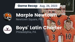Recap: Marple Newtown  vs. Boys' Latin Charter  2023