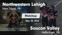 Matchup: Northwestern Lehigh vs. Saucon Valley  2016