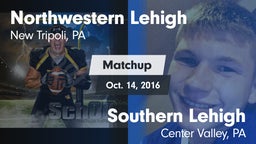 Matchup: Northwestern Lehigh vs. Southern Lehigh  2016