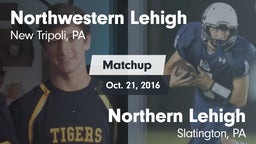 Matchup: Northwestern Lehigh vs. Northern Lehigh  2016