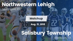 Matchup: Northwestern Lehigh vs. Salisbury Township  2018