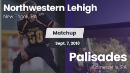 Matchup: Northwestern Lehigh vs. Palisades  2018