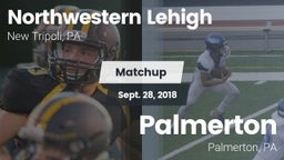 Matchup: Northwestern Lehigh vs. Palmerton  2018