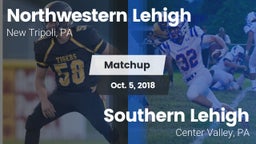 Matchup: Northwestern Lehigh vs. Southern Lehigh  2018