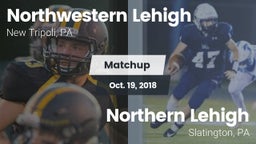 Matchup: Northwestern Lehigh vs. Northern Lehigh  2018