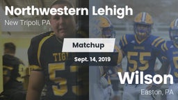 Matchup: Northwestern Lehigh vs. Wilson  2019