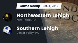 Recap: Northwestern Lehigh  vs. Southern Lehigh  2019