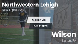 Matchup: Northwestern Lehigh vs. Wilson  2020