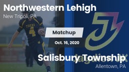 Matchup: Northwestern Lehigh vs. Salisbury Township  2020