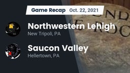 Recap: Northwestern Lehigh  vs. Saucon Valley  2021