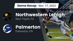 Recap: Northwestern Lehigh  vs. Palmerton  2023