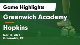 Greenwich Academy  vs Hopkins  Game Highlights - Nov. 8, 2021