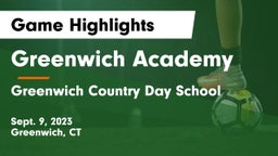 Greenwich Academy vs Greenwich Country Day School Game Highlights - Sept. 9, 2023