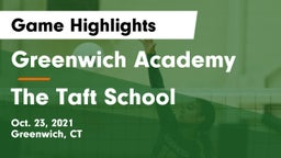 Greenwich Academy  vs The Taft School Game Highlights - Oct. 23, 2021