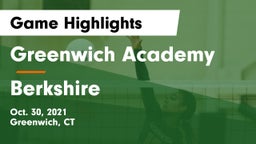 Greenwich Academy  vs Berkshire Game Highlights - Oct. 30, 2021