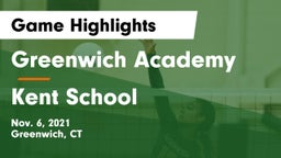 Greenwich Academy  vs Kent School Game Highlights - Nov. 6, 2021